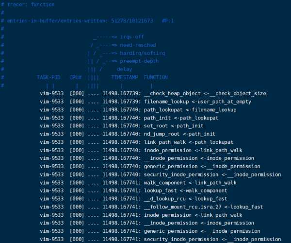 Linux 内核 ftrace 怎么使用