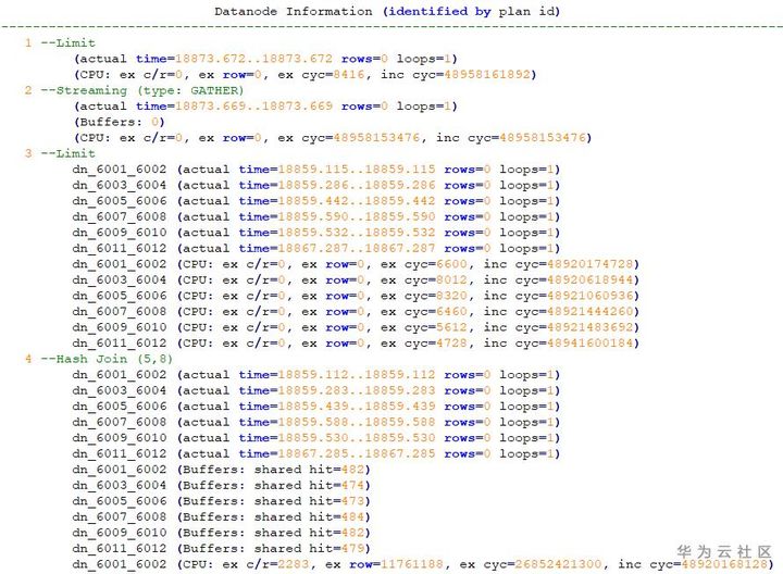 如何理解 GaussDB explain 分布式执行计划