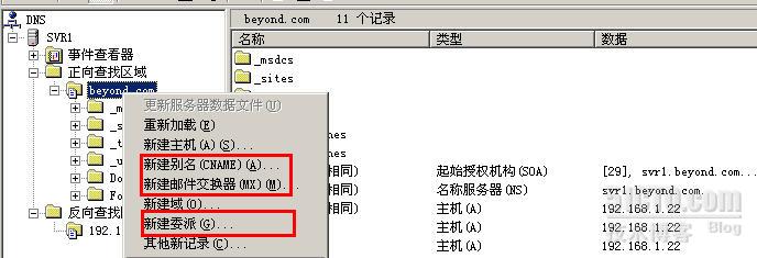 win2003 中主 / 辅 DNS 服务器如何配置