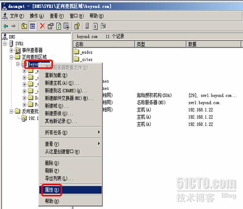 win2003 中主 / 辅 DNS 服务器如何配置