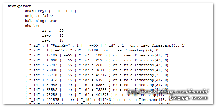 MongoDB 分片键的示例分析