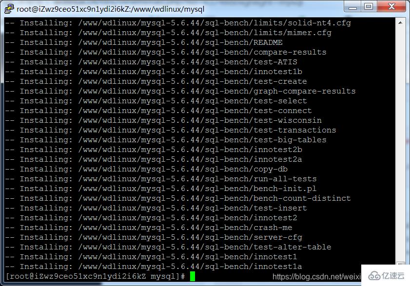 wdCP 面板 MySQL 版本怎么升级