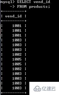 MySQL 中检索数据的示例分析