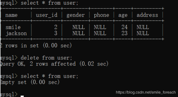 怎么在 mysql 数据库中实现增删改操作