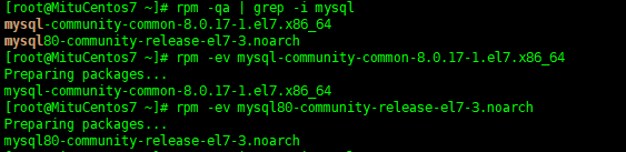 如何在 Linux 中彻底删除 Mysql 8.0 服务