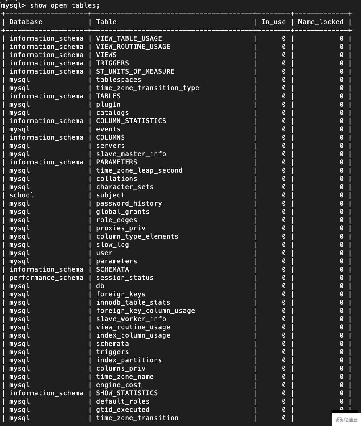 MySQL 锁机制的示例分析