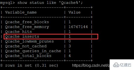 MySQL 查询缓存优化的示例分析