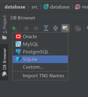 IntellJ Idea 2020 版怎么添加 sqlite 数据库