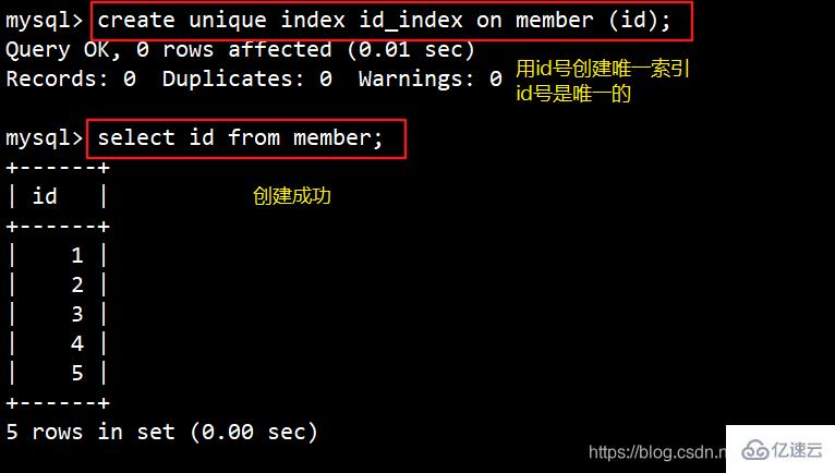 使用 MySQL 索引如何快速检索数据库的案例