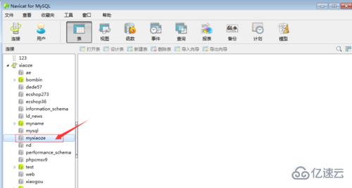 navicat 新建数据库的操作方法