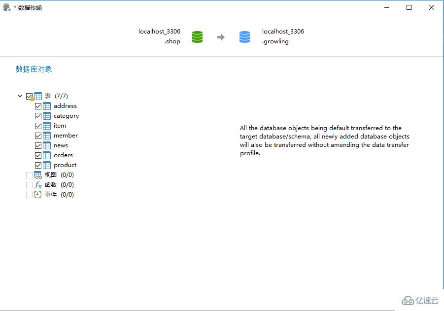 navicat 复制 SQL 数据表的方法