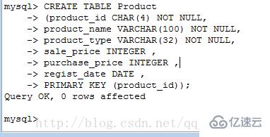 navicat 中使用命令创建数据库和表的方法
