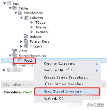 mysql 数据库中创建存储过程的案例